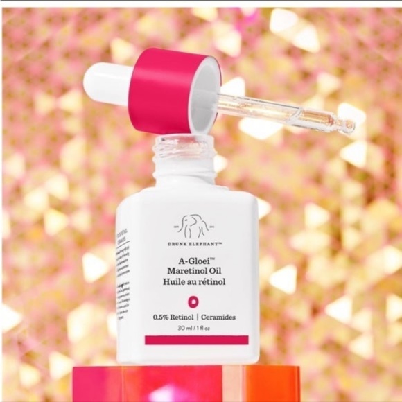 NIB Drunk Elephant A-Gloei Maretinol RETINOL Oil    1fl oz - Picture 4 of 10